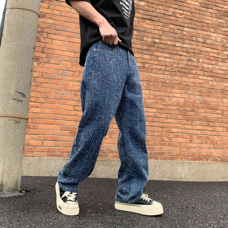 Nora Women's Jeans | Loose Fit Straight-Leg, Retro Blue Wash 1