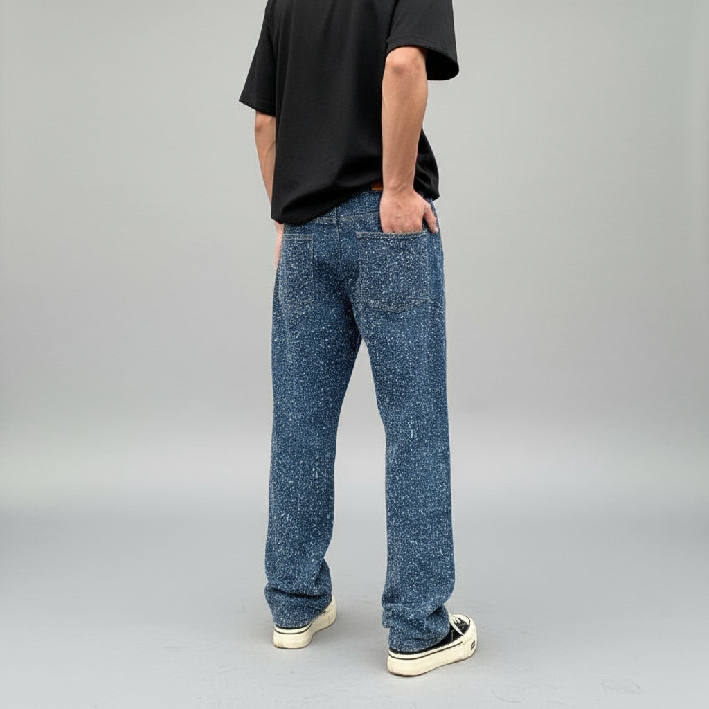 Nora Women's Jeans | Loose Fit Straight-Leg, Retro Blue Wash 3