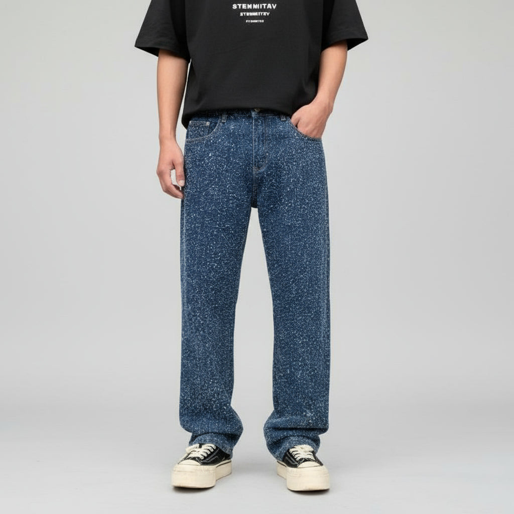 Nora Women's Jeans | Loose Fit Straight-Leg, Retro Blue Wash 6